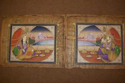 Shahjahan And Mumtaj Mahal Painting On Paper