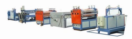 PC Hollow Grid Sheet Co-extrusion Line