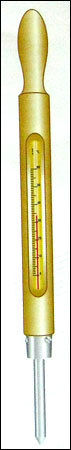 Brass Cone Soil Thermometer