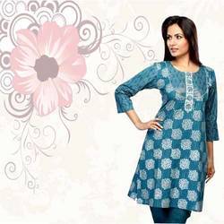 Cambric Printed Kurti