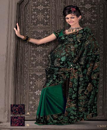 party wear sarees