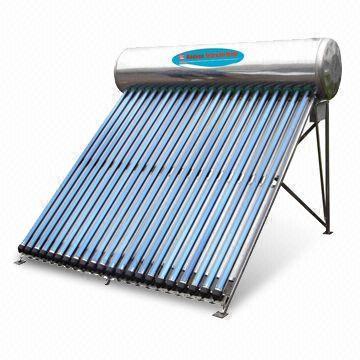 Pressure System Solar Water Heater With Aluminum Ginning Reflection Panel