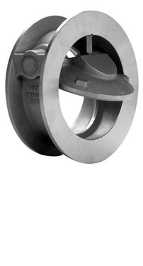 Tilting Disc Check Valve - Metal Seated, Short Face to Face | Low Pressure Drop, Quick Closing Reaction, Excellent Tightness