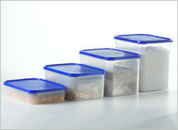 Black Modular Mates Rectangular Containers