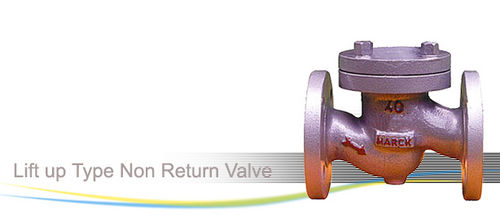 Lift Up Type Non Return Valves