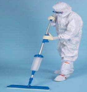 Clean Room Mopping System For Floors