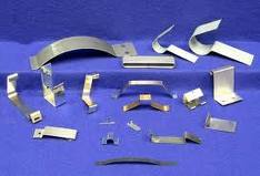 White Sheet Metal Hardware Parts