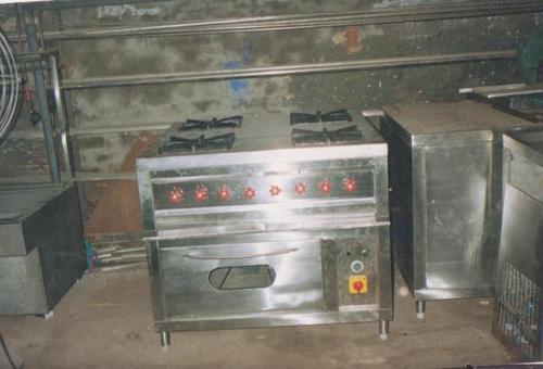 Island Type Gas Cooking Range