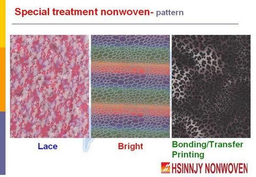 Special Treatment Nonwoven-Pattern