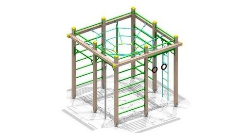 Sport Equipment Structure For Playgrounds