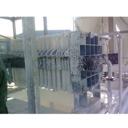 Filter Press - 60" x 60" Size, 21 Plates, 20 Chambers | Automatic with PLC Control, Center Feeding, 1730 Liters Volume