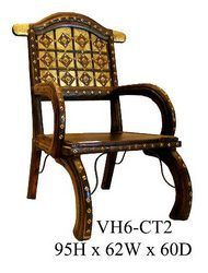 Wooden Iron Chair