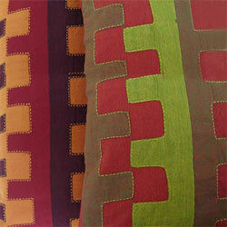 Zig Zag Block Applique Cushion Covers