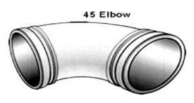  Ci 45 डिग्री कोहनी 