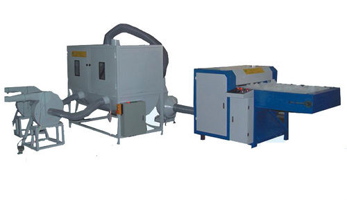 Fiber Carding And Cushing Filling Machine