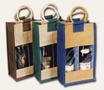 Jute Wine Bags