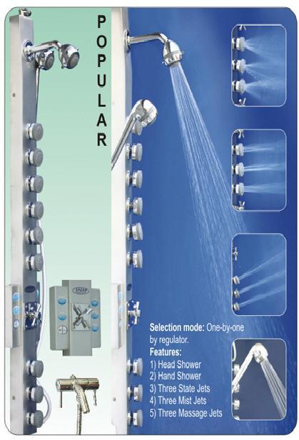 Popular Shower Panels