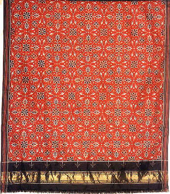 Maroon Chhabadi Sari