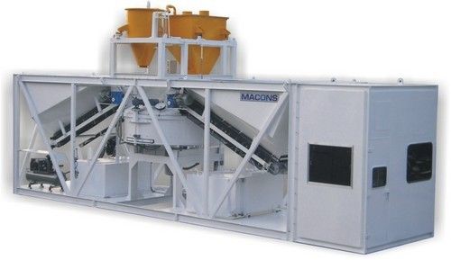 Semi Mobile Concrete Batching/mixing Plant