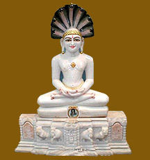 Marble Jain Mahaveer Statues