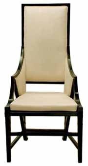 Art Deco High Back Chairs