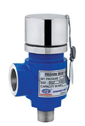 Safety Relief Valves - Virgin PTFE Seal, Stainless Steel Pop-Open Mechanism | High Capacity Pressure Relief, Accurate Pop-Off Action