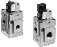 Pilot Poppet 3 Port Solenoid Valves