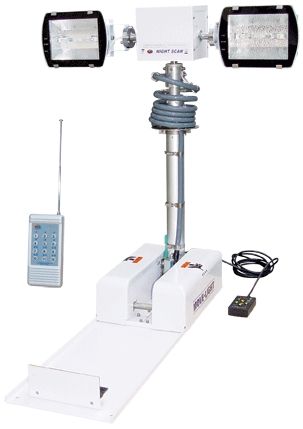 Vehicle-Mounted Telescoping Light