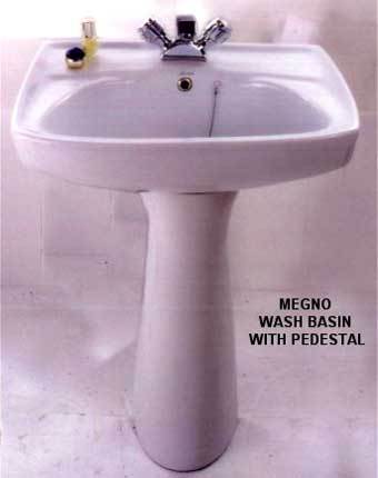 Wash Basin With Pedestal