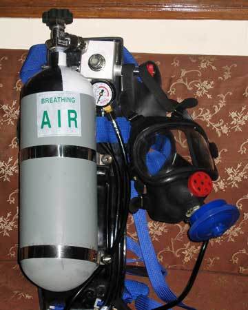  संपीड़ित वायु श्वास उपकरण 