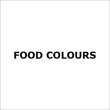 High Grade Food Colours