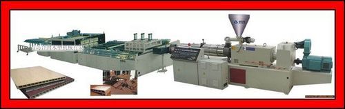 Wpc Door Panel Extrusion Machine