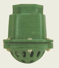 Green Foot Valve - High Grade Polypropylene, 15mm to 80mm Size | Non-Corrosive, Excellent Chemical Resistance, Long Life Maintenance