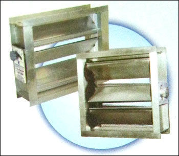 Aerofoil Aluminum Extruded Gear Driven Dampers