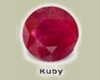 Ruby Red Gemstones