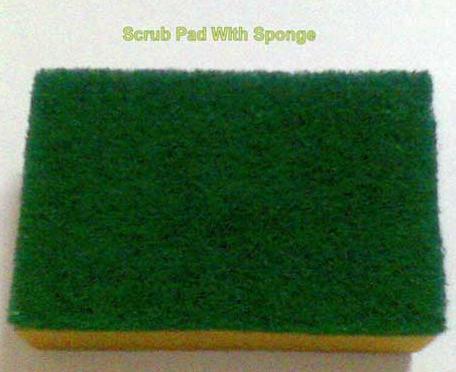 Scrub Pad With Sponges