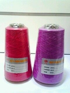 95 Cotton/5 Cashmere Semi-Worsted Yarns