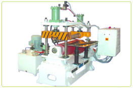 Black Hydraulic Operated Cylindrical And Conical Shell Forming Machine