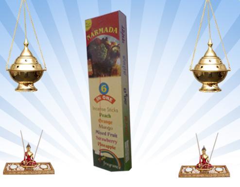 Narmada 6 In 1 Incense Sticks