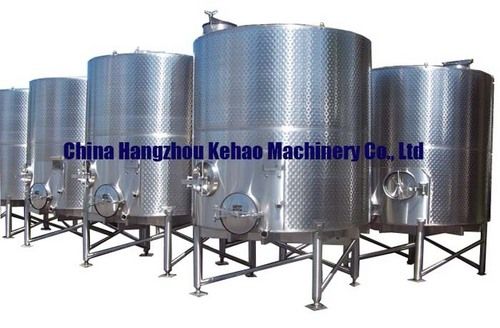 Red Wine Fermentation Tanks