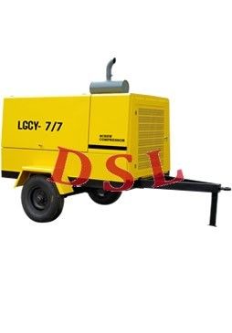 Diesel Driven Portable Screw Air Compressor