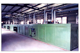 Tentering And Forming Machine