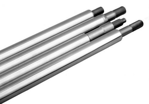 Shock Absorber Piston Rods - Precision CNC Machined, Induction Hardened with Advanced Surface Finishing Techniques - Hydraulic Shear Cutting, Servo Controlled Grinding, Export Packaging