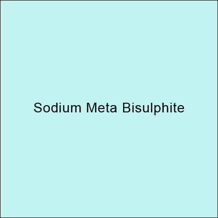 Sodium Meta Bisulphite