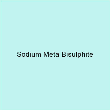 Sodium Meta Bisulphite - High Purity Laboratory Grade | No Negative Effects Guaranteed, Versatile Applications