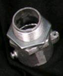 Aluminium Adapter (coupling) With Lock Nuts