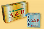 VITAMINS A & D Soft Gelatin Capsules