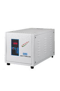 Single Phase Air Cooled Voltage Stabilizer - Microcontroller Based, High Correction Speed , Over/Under Voltage Protection , Single Phasing Preventer , Remote Monitoring Capability