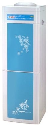 Standing Ice-Hot Water Dispenser With Disinfecting Cupboard