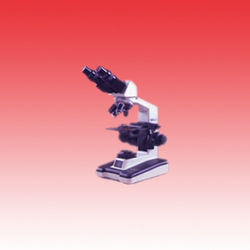 Binocular Microscope - 4/5x, 10x, 40/45x, 100x Oil Immersion Objectives | WF 10x Eyepiece, Mechanical Stage with Coaxial Knobs, Iris Diaphragm, 6V 20W Halogen Illumination, Multi-Head Observation System